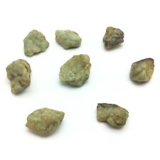 8 Mendocino Botryoidal Nephrite Jade Specimen Lot Green Bubble River Stone CA #7 picture
