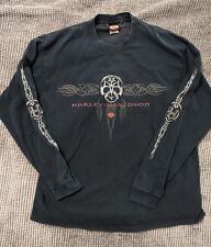 Vintage 2001 Harley Davidson Long Sleeve Shirt Sz XL picture