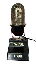 Vintage Advertising Microphone Radio WFBL 1390 Syracuse New York Promo Early picture