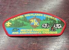 Laurel Highlands Council Heritage Reservation 40th Anniversary 
