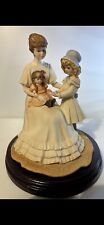 Vintage Limited Edition Muiscal Figurine Woman and Daughters picture