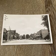 RPPC Main Street Deckerville Michigan Real Photo Postcard picture
