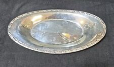 Vintage Oneida Silver Plate Oval Tray picture