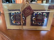 The Bombay Company Set of 2 Harlequin Hand-Beaded Frames New in Package picture