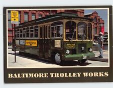 Postcard Baltimore Trolley Works Baltimore Maryland USA picture