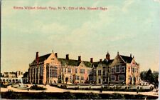 Vintage Postcard Emma Willard School Troy NY New York Mrs. Russell Sage    F-174 picture