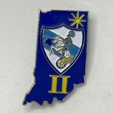 Indiana Blue Knights Motorcycle Police Law Enforcement Club Enamel Hat Pin picture