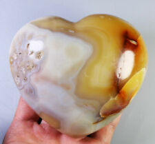 1.50lb Natural Polished Amazing Moss Agate Crystal Gemstone Reiki Heart Healing picture