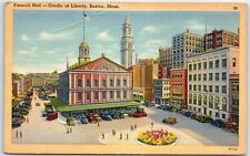Postcard - Faneuil Hall, Cradle of Liberty - Boston, Massachusetts picture