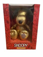 Knotts Berry Farm Gold Snoopy Plushie Never Opened picture
