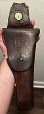 WWI M1912 Swivel Holster for M1911 Pistols Brown Leather picture