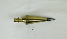 Vintage Keuffel & Esser. CO. NY, Brass Plumb Bob w/Steel Tip, #6471-8 picture