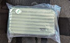 EVA Air / Rimowa Light Green Hard Case Travel Toiletry Amenity Kit -Never Opened picture