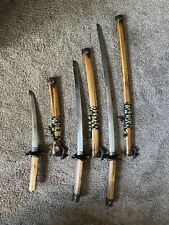 3 pc. katana sword set picture