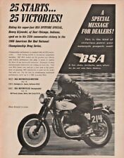 1966 BSA Spitfire Special Henry Kijewski East Chicago IN - Vintage Motorcycle Ad picture