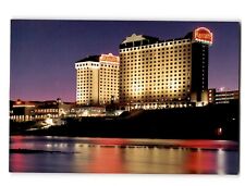 Harrah's Casino Hotel, Laughlin, Nevada Night View - Vintage Chrome Postcard picture