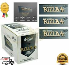 Rizla Silver Regular Size Super Thin Rolling Papers 100 x Booklets (Full Box)  picture
