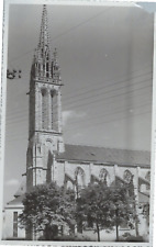 France, Quimper, Church of Saint-Mathieu vintage print, silver print 10x picture