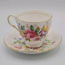 Vintage Paragon Bone China Floral Tea Cup And Saucer picture