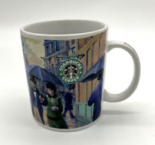 Starbucks 16 Oz. Mug Paris Rainy Day In The City Barista 2001 picture