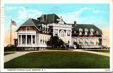 Newport,Rhode Island~Country Club~VTG White Border Postcard~Posted 1927~KA18 picture