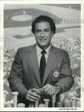 1985 Press Photo ABC Sports Commentator Al Michaels - hcp69828 picture