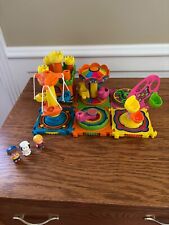 Vintage Tree Tots Amusement Park Kenner one of Ferris wheel cars is not there  picture
