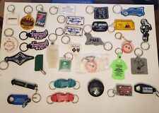 Vintage Keychains Choice - Advertising - Clips, Tire gauge, mini tools ++ picture