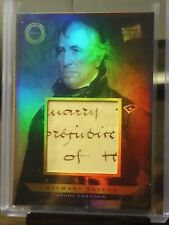 2024 Pieces of the Past 💥 Zachary Taylor 💥 Large Written Word Relic Card picture