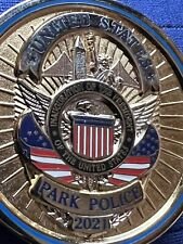 Very Attractive and H.T.F. US PARK POLICE BADGE 2021 Inauguration CHALLENGE COIN picture