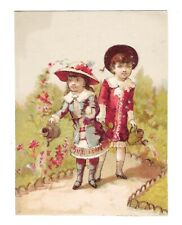 c1880 Trade Card Stoutenburgh & Co. Leading Ready-Made-Clothing picture