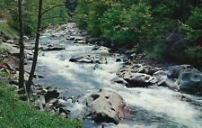 Postcard TN Great Smoky Mountains Little River Hwy 73 Chrome Vintage PC H8787 picture