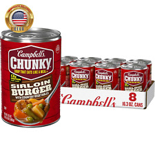 Campbell’S Chunky Soup, Sirloin Burger with Country Vegetable Beef Soup, 16.3 Oz picture