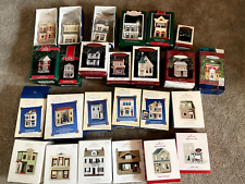 Hallmark Ornaments Large Lot Nostalgic Houses and Shops picture