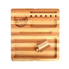 Backflip Bamboo Magnet Rolling Tray Limited Edition Striped with Clear ES Sco... picture