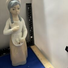 Lladro style, Casades Porcelain Figurine Girl  Spain 9