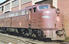 Pennsylvania Railroad Passenger Train E8 #4255 Transportation Chrome Postcard picture