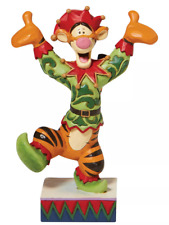 Disney Showcase Tigger “Extatic Elf” Chrsitmas Figurine 6008983 picture