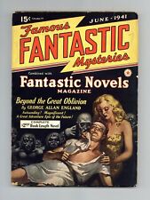 Famous Fantastic Mysteries Pulp Jun 1941 Vol. 3 #2 VG/FN 5.0 picture