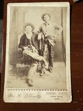 Armed Idaho Cowboys 1890s Cabinet Card Photo Western picture