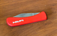 Hilti Solingen Germany Pocket Knife Red Handle W/ Bottle opener picture
