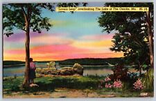 Postcard Lovers Leap Lake Of The Ozarks Missouri C7 picture