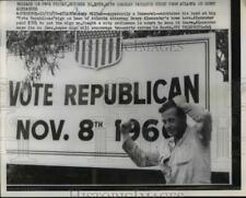1959 Press Photo Atlanta Democrat Andy Miller & sign for Republicans picture