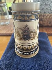 Rare Staffel Stoneware West Germany 20oz Budweiser Clydesdale Beer Stein picture