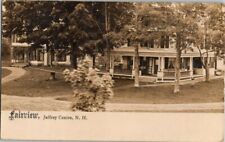 RPPC Vintage Jaffrey Centre N.H. Fairview Hotel. 1904 Johnson Photo A671 picture