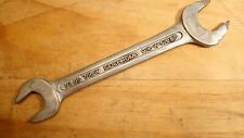 Vintage Sidchrome 7/16 x 9/16 Whitworth 1/2 x 5/8 BS Open End Spanner picture