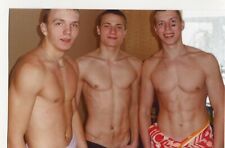 REPRINT 2000's Shirtless Handsome young man naked gay russian vtg photo picture