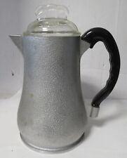 Vintage Guardian Service Aluminum Cookware Coffee Pot Glass Lid picture