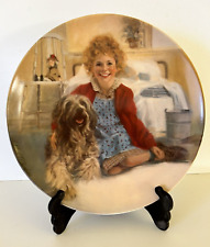NIB Annie & Sandy Collector Plate #G9851 Knowles China 1982 Little Orphan Annie picture