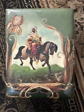 Antique Victorian Celluloid Leather Photo Album With Many Photos picture